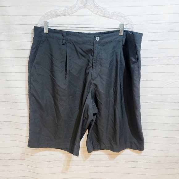 ADIDAS CLIMATE GOLF BLACK SHORTS, SZ 40 - Picture 1 of 12